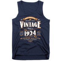 Vintage Made In 1924 100th Birthday Aged Perfectly Original Parts Tank Top