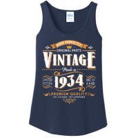 Vintage Made In 1934 90th Birthday Aged Perfectly Original Parts Ladies Essential Tank