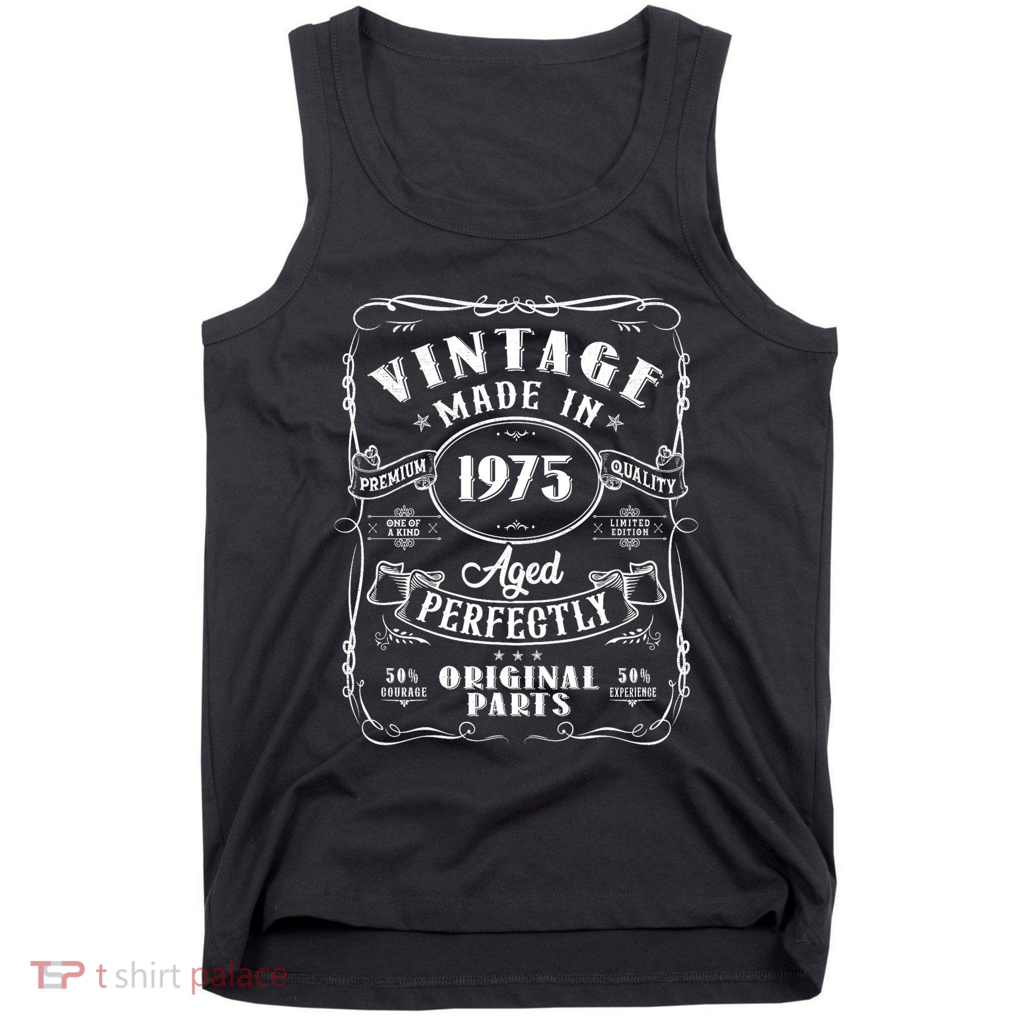 Vintage Made In 1975 One Of A Kind Limited Edition Aged Perfectly Original Parts Tank Top