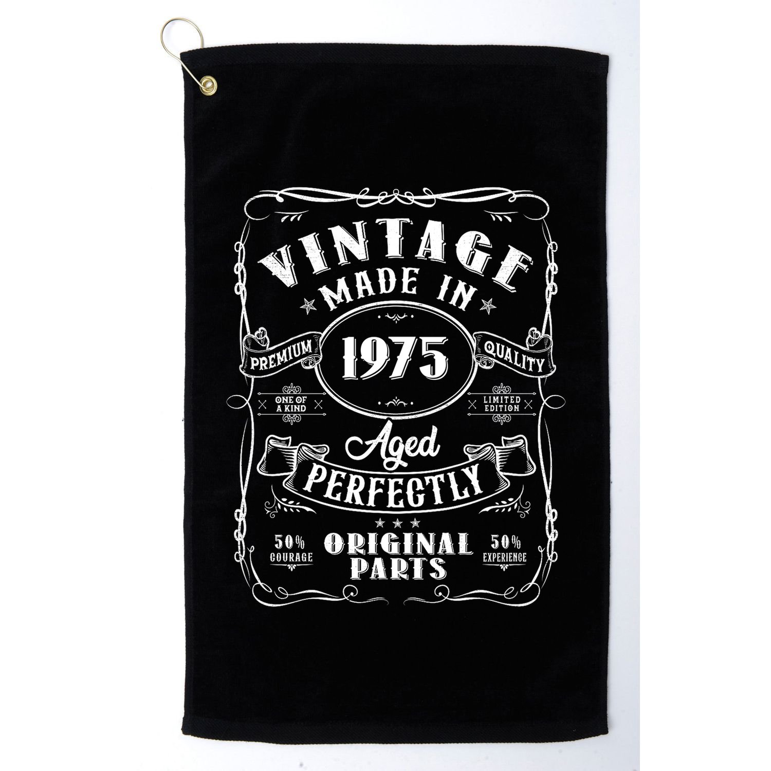 Vintage Made In 1975 One Of A Kind Limited Edition Aged Perfectly Original Parts Golf Towel