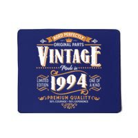 Vintage Made In 1994 30th Birthday Aged Perfectly Original Parts Mousepad