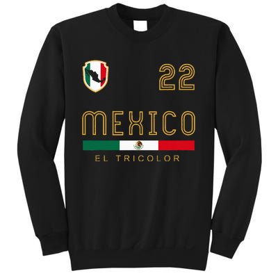 Vintage Mexico Jersey Futbol Soccer Flag Sweatshirt