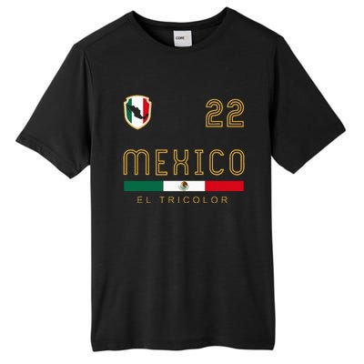 Vintage Mexico Jersey Futbol Soccer Flag Tall Fusion ChromaSoft Performance T-Shirt