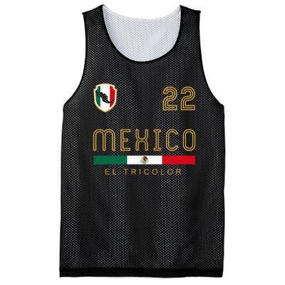 Vintage Mexico Jersey Futbol Soccer Flag Mesh Reversible Basketball Jersey Tank