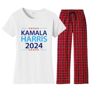 Vote Madam Kamala For The People Women's Flannel Pajama Set