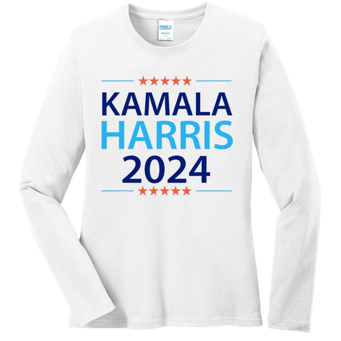 Vote Madam Kamala For The People Ladies Long Sleeve Shirt