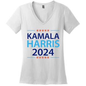 Vote Madam Kamala For The People Women's V-Neck T-Shirt