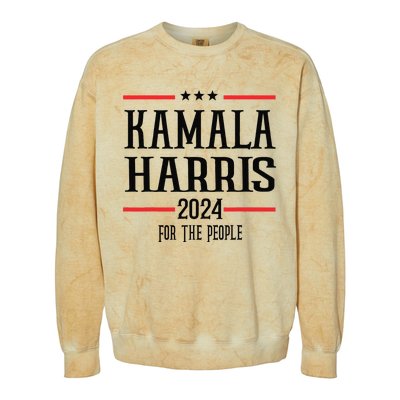 Vote Madam Kamala For President Gift Colorblast Crewneck Sweatshirt