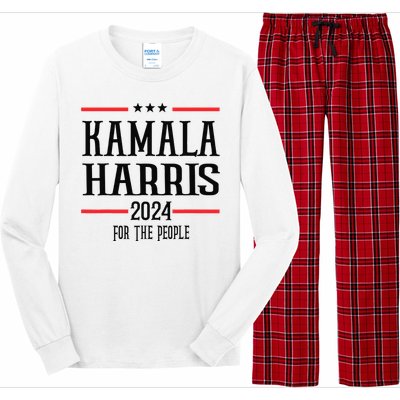 Vote Madam Kamala For President Gift Long Sleeve Pajama Set