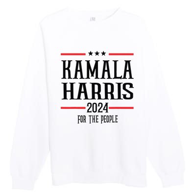 Vote Madam Kamala For President Gift Premium Crewneck Sweatshirt