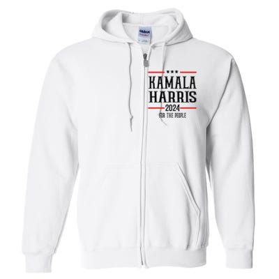 Vote Madam Kamala For President Gift Full Zip Hoodie