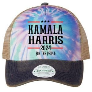 Vote Madam Kamala For President Legacy Tie Dye Trucker Hat