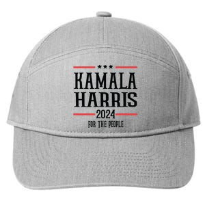 Vote Madam Kamala For President 7-Panel Snapback Hat