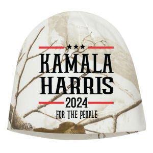 Vote Madam Kamala For President Kati - Camo Knit Beanie