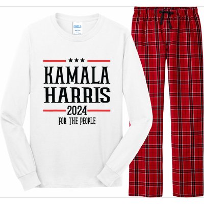 Vote Madam Kamala For President Long Sleeve Pajama Set