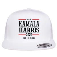 Vote Madam Kamala For President Flat Bill Trucker Hat