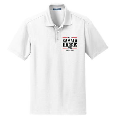 Vote Madam Kamala For President Dry Zone Grid Polo