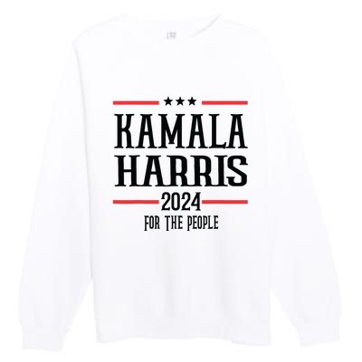 Vote Madam Kamala For President Premium Crewneck Sweatshirt