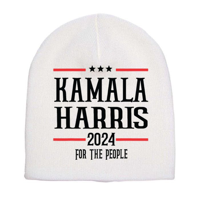 Vote Madam Kamala For President Short Acrylic Beanie