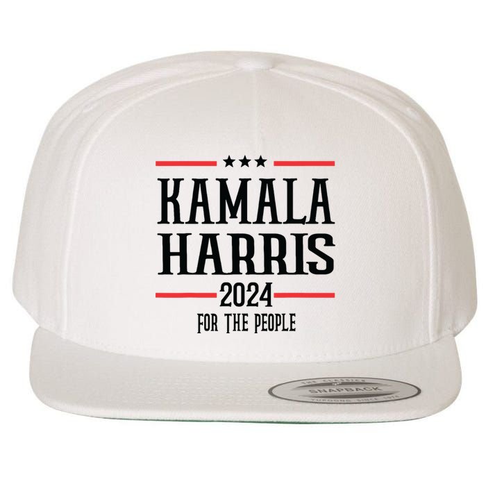 Vote Madam Kamala For President Wool Snapback Cap