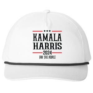 Vote Madam Kamala For President Snapback Five-Panel Rope Hat