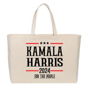 Vote Madam Kamala For President Cotton Canvas Jumbo Tote