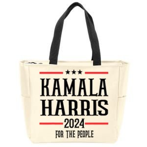 Vote Madam Kamala For President Zip Tote Bag