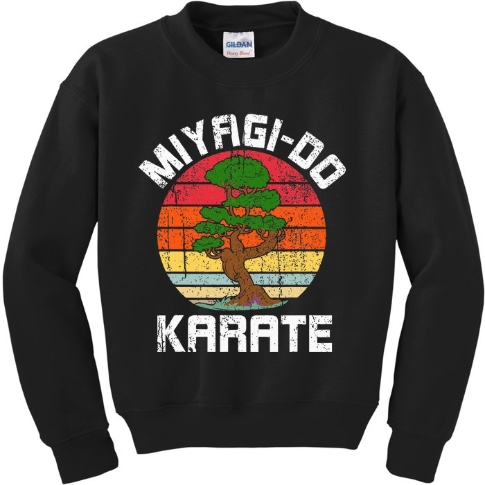 Vintage Miyagido Karate Bonsai Tree Kids Sweatshirt