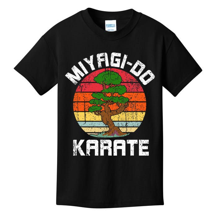 Vintage Miyagido Karate Bonsai Tree Kids T-Shirt