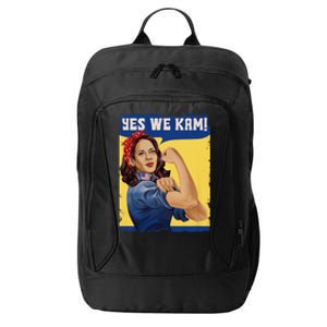 Vote Madam Kamala President Harris Yes We Kam Madam Harris Fun City Backpack