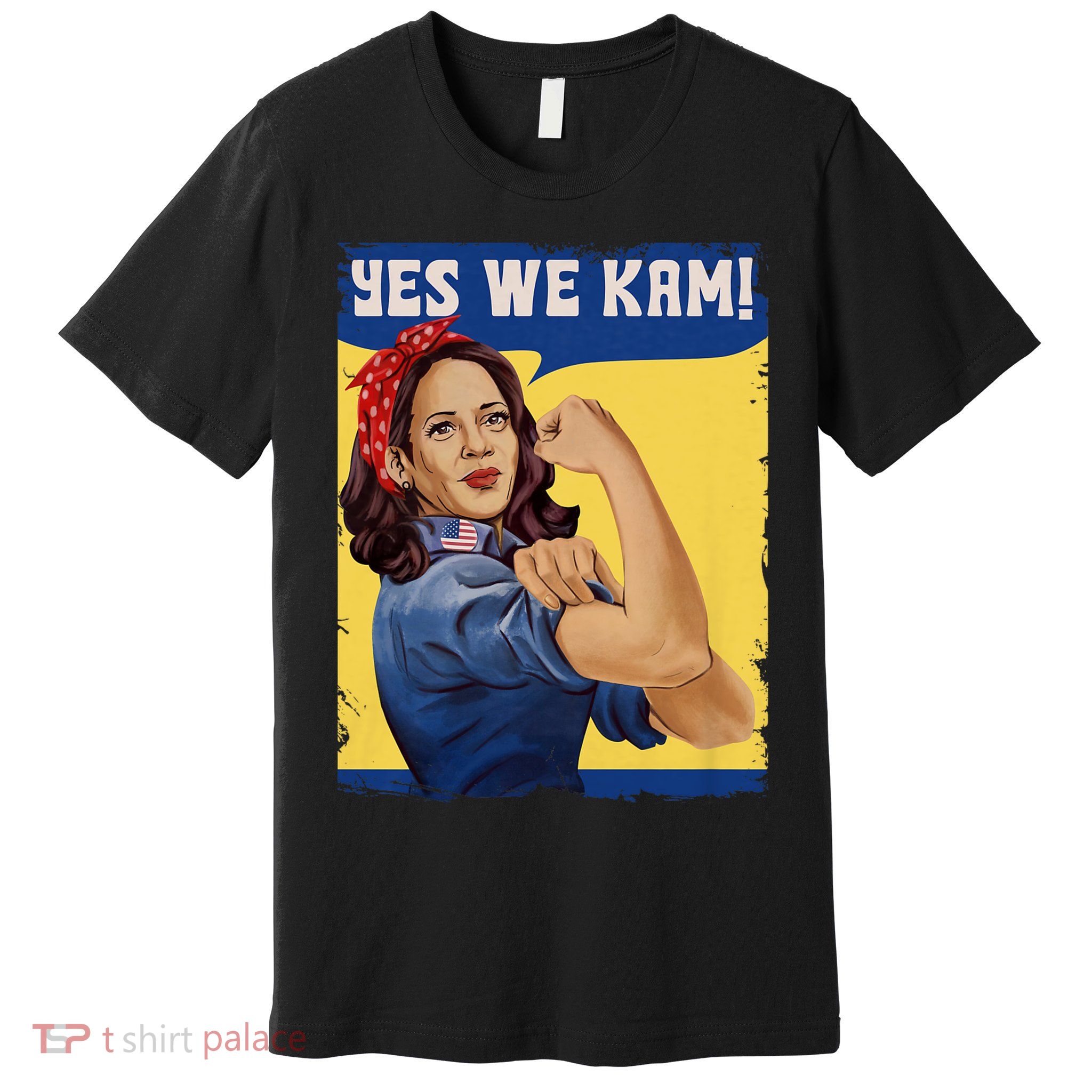 Vote Madam Kamala President Harris Yes We Kam Madam Harris Fun Premium T-Shirt