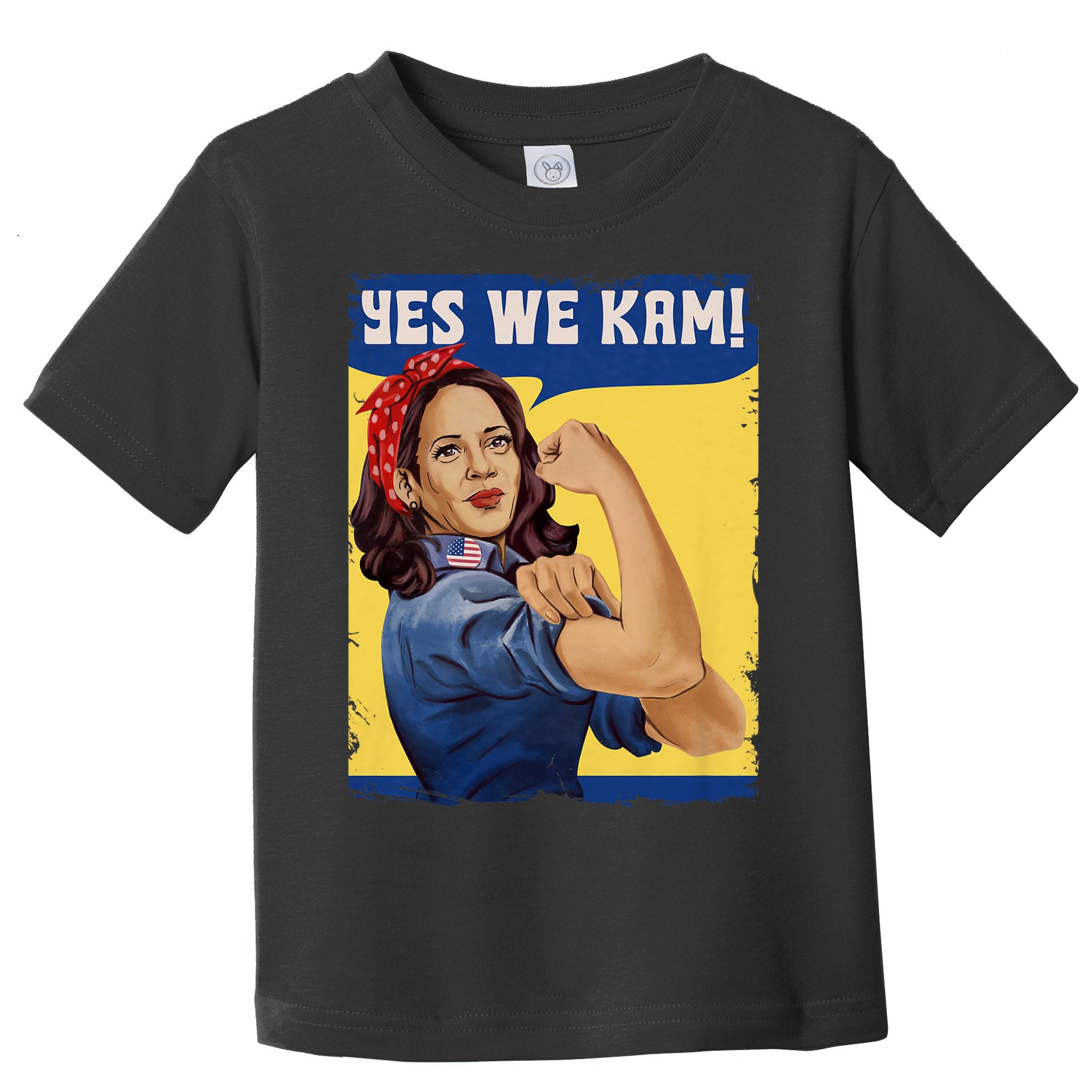 Vote Madam Kamala President Harris Yes We Kam Madam Harris Fun Toddler T-Shirt