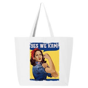 Vote Madam Kamala President Harris Yes We Kam Madam Harris Fun 25L Jumbo Tote