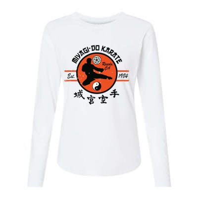 Vintage Miyagido Karate Womens Cotton Relaxed Long Sleeve T-Shirt