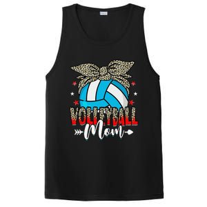 Volleyball Mom Life Game Day Leopard Cute Mother's Day PosiCharge Competitor Tank