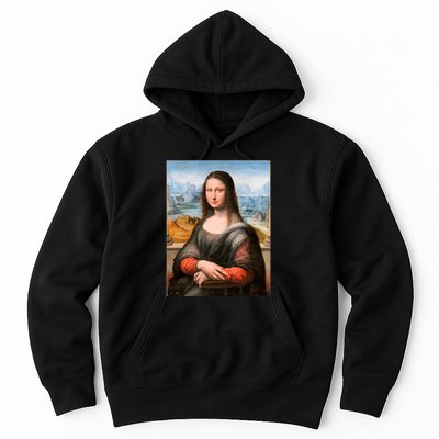 Vibrant Mona Lisa Hoodie