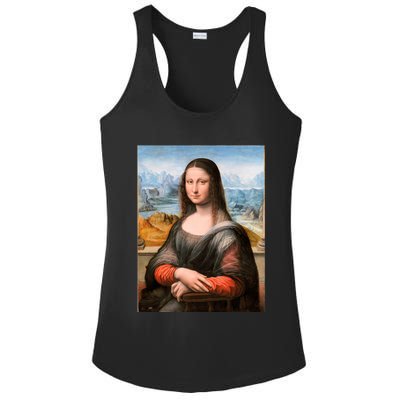 Vibrant Mona Lisa Ladies PosiCharge Competitor Racerback Tank