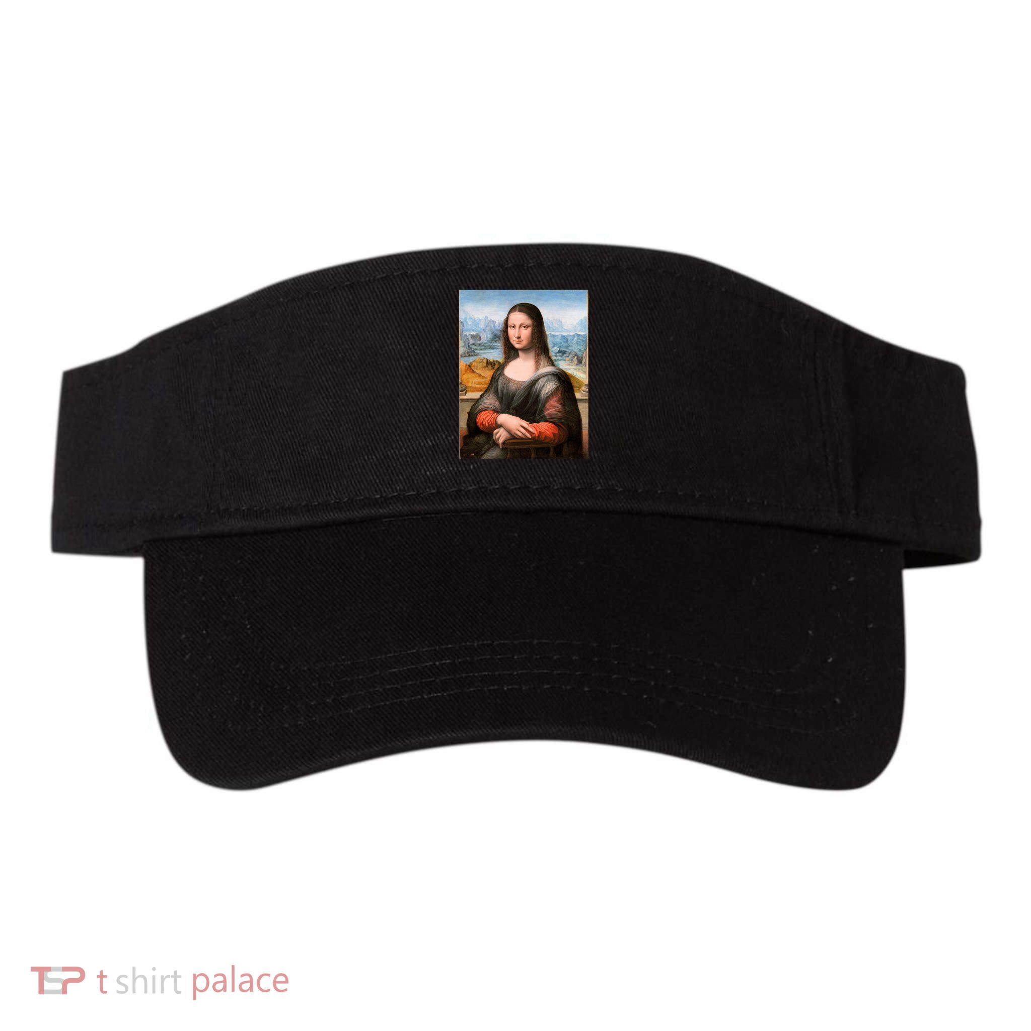 Vibrant Mona Lisa Visor