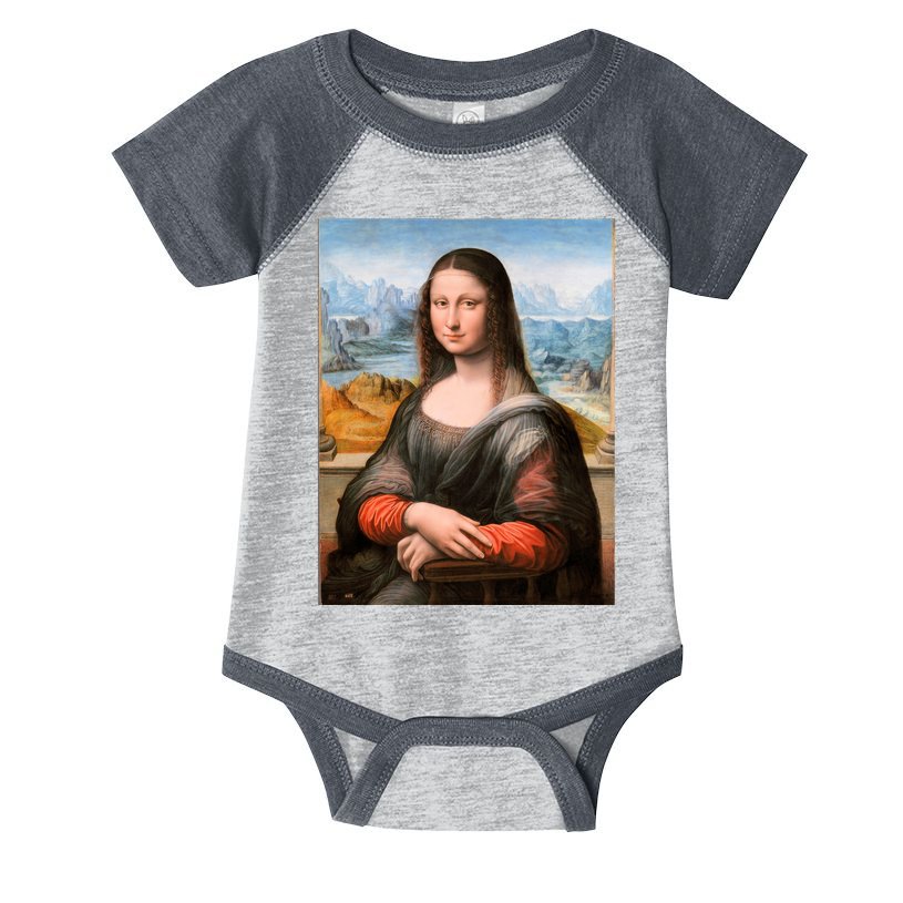 Vibrant Mona Lisa Infant Baby Jersey Bodysuit