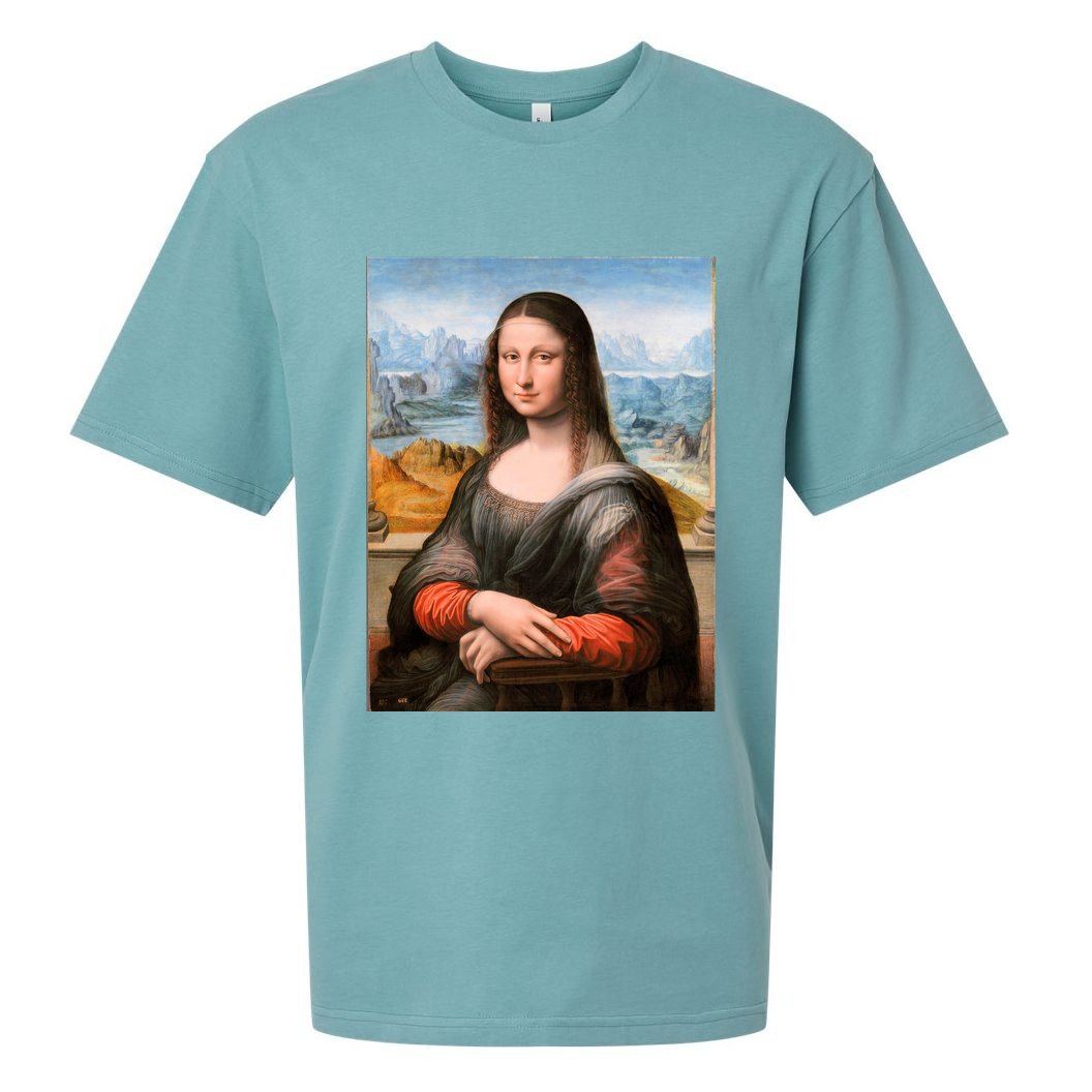 Vibrant Mona Lisa Sueded Cloud Jersey T-Shirt