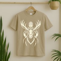 Vintage Moose Lumberjack Wilderness Adventure T-Shirt