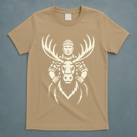 Vintage Moose Lumberjack Wilderness Adventure T-Shirt