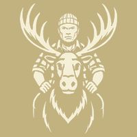 Vintage Moose Lumberjack Wilderness Adventure T-Shirt