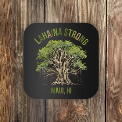 Vintage Maui Lahaina Banyan Tree Coaster