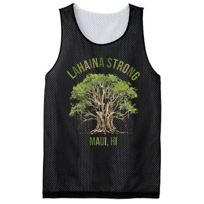 Vintage Maui Lahaina Banyan Tree Mesh Reversible Basketball Jersey Tank