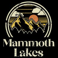 Vintage Mammoth Lakes Mountains California Hiking Camp Retro Tall T-Shirt