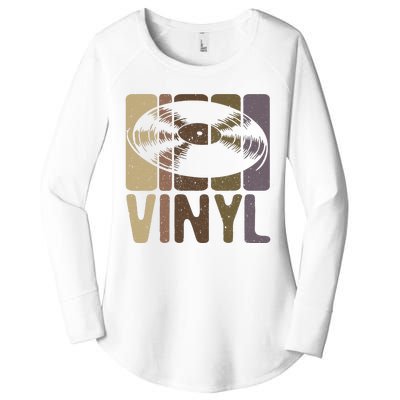 Vinyl Music Lover And Vinyl Record Player Women's Perfect Tri Tunic Long Sleeve Shirt