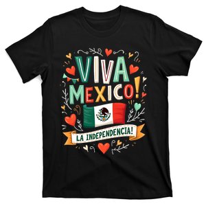 Viva Mexico La Independencia Fiesta Mexican Independence Day T-Shirt