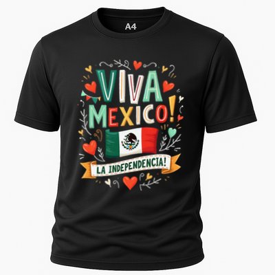 Viva Mexico La Independencia Fiesta Mexican Independence Day Gift Performance Shirt