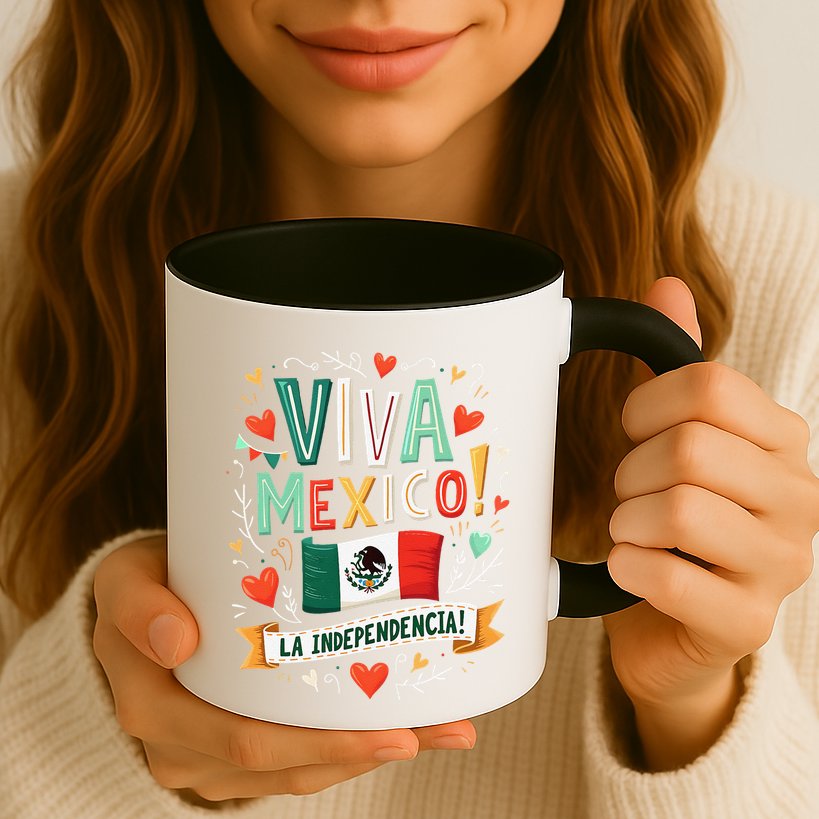Viva Mexico La Independencia Fiesta Mexican Independence Day Gift Mug